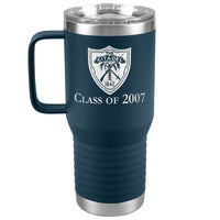 Load image into Gallery viewer, The Citadel Shield Class 2007 Travel Tumbler - 20oz-Navy
