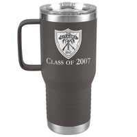 Load image into Gallery viewer, The Citadel Shield Class 2007 Travel Tumbler - 20oz-Pewter
