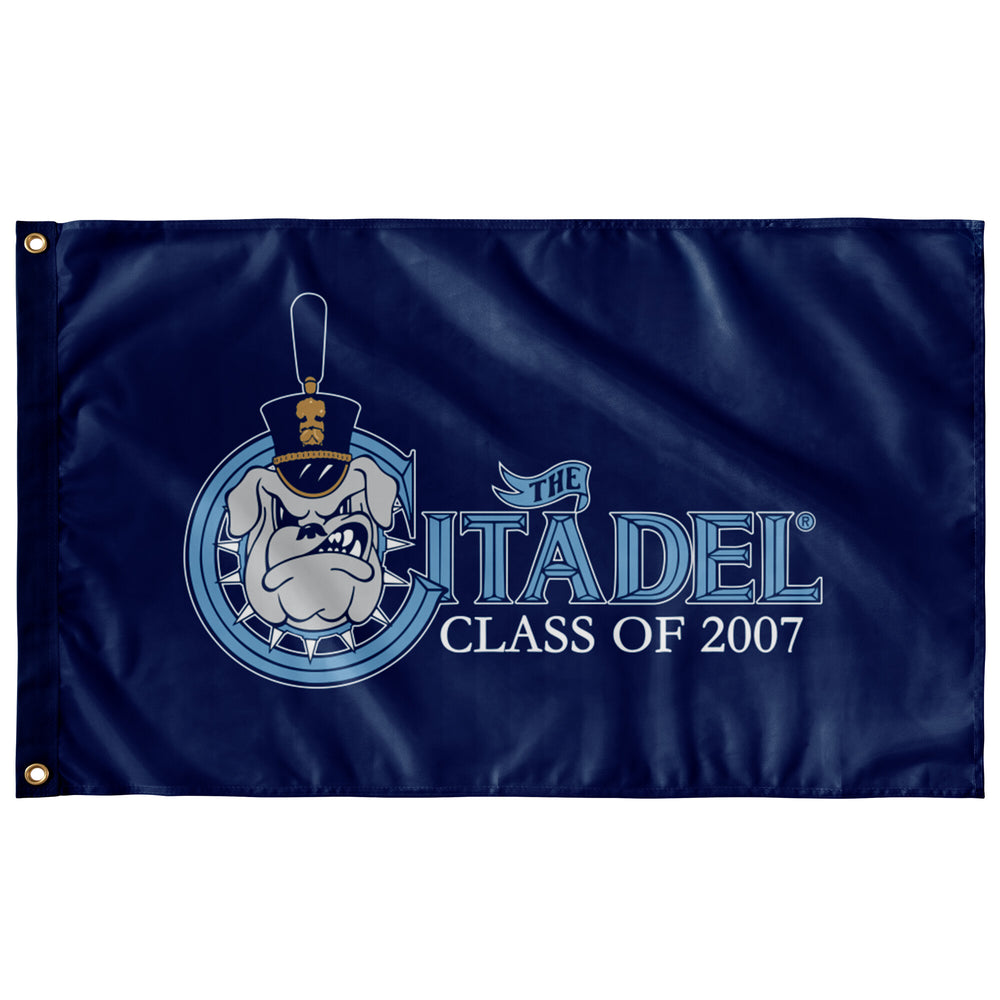 The Citadel Spike Class of 2007 Wall Flag