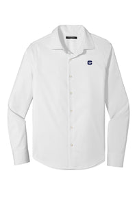 Load image into Gallery viewer, The Citadel C Long Sleeve Stretch Shirt-White
