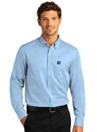 Load image into Gallery viewer, The Citadel C Long Sleeve Twill Shirt-Cloudblue
