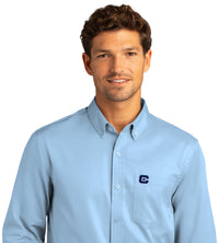 Load image into Gallery viewer, The Citadel C Long Sleeve Twill Shirt-Cloudblue
