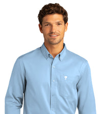 Load image into Gallery viewer, The Citadel Palmetto Long Sleeve Twill Shirt-Cloud blue
