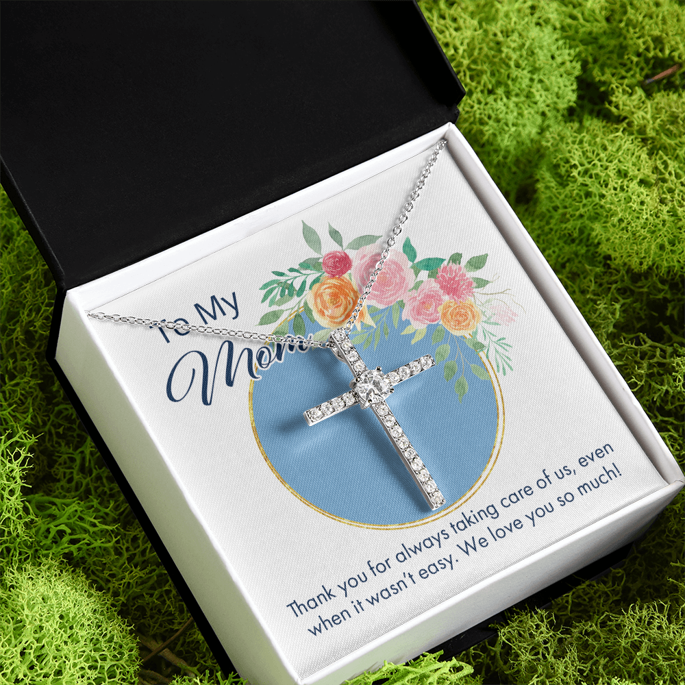 To My Mom CZ Cross