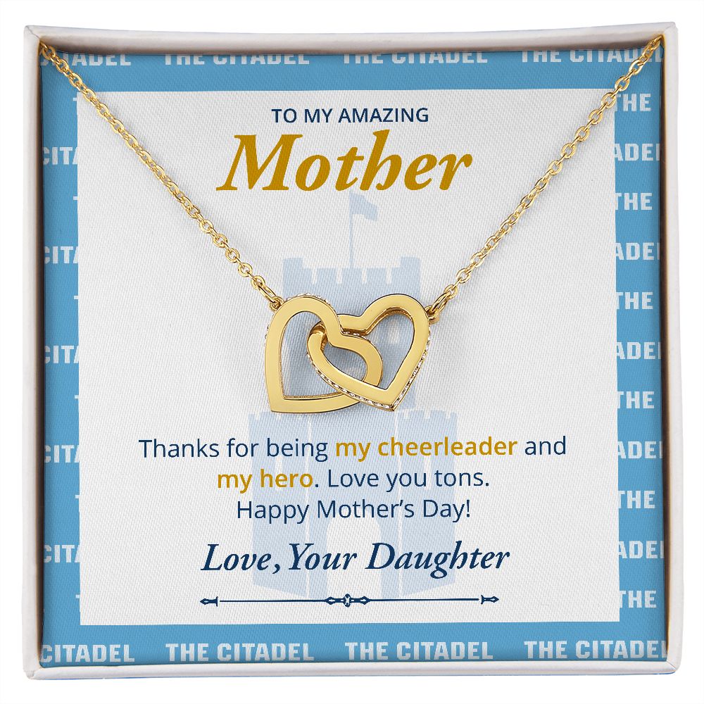 Citadel Interlocking Hearts Necklace From Daughter