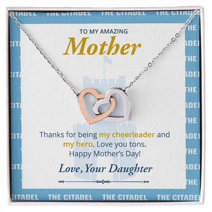Citadel Interlocking Hearts Necklace From Daughter