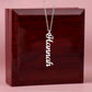 Personalized Vertical Name Necklace