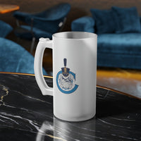 Load image into Gallery viewer, Spike Frosted Glass Beer Mug
