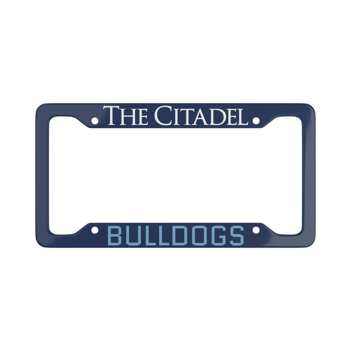 The Citadel Bulldogs License Plate Frame