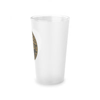 Load image into Gallery viewer, The Citadel, Class of 2023, Ring Bezel, Frosted Pint Glass, 16oz
