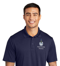 Load image into Gallery viewer, The Citadel Alumni Spike Performance Polo-Navy
